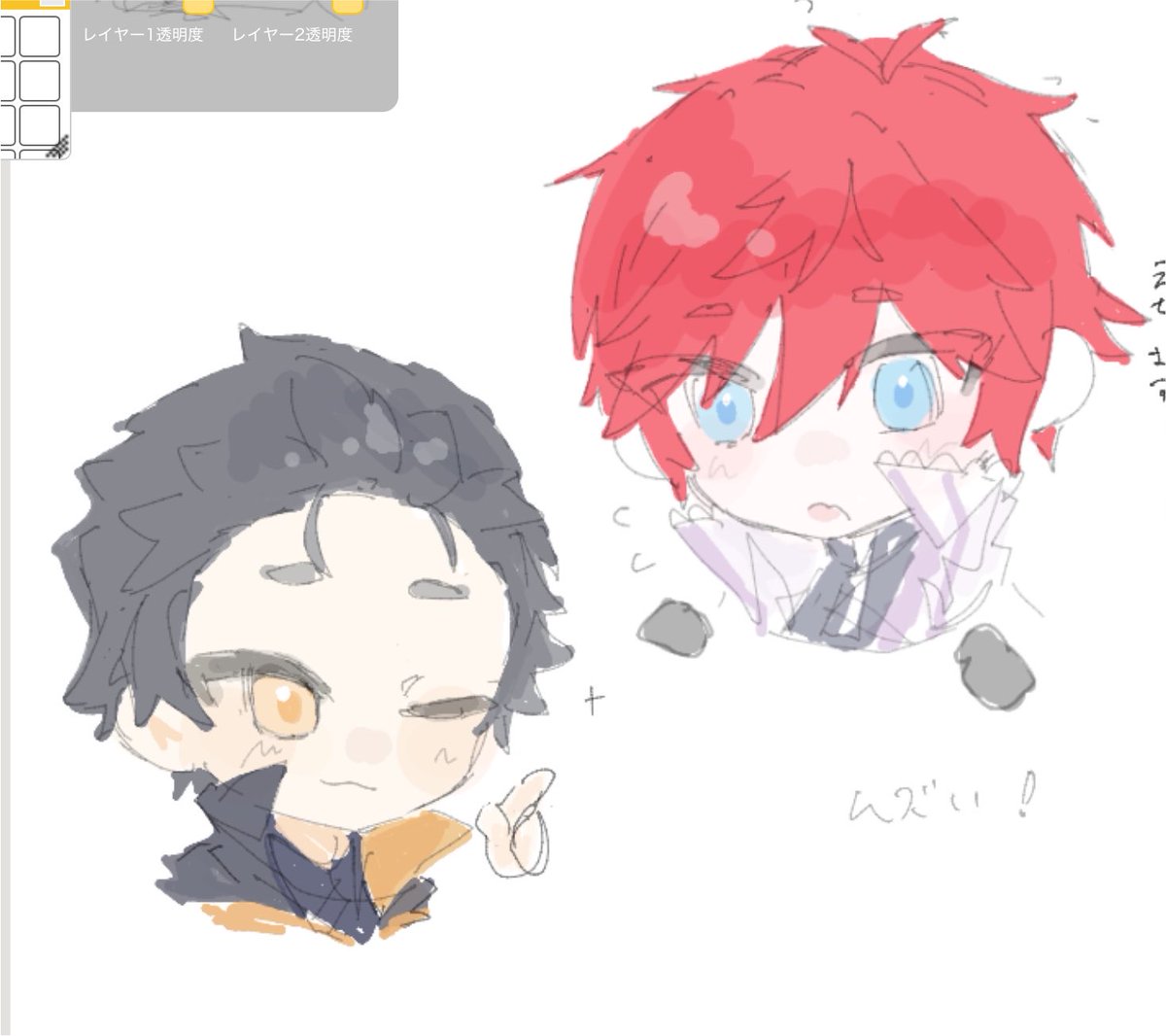 nikoniko_xox's tweet photo. 絵チャお邪魔しました🙌 https://t.co/5HW046GUzY