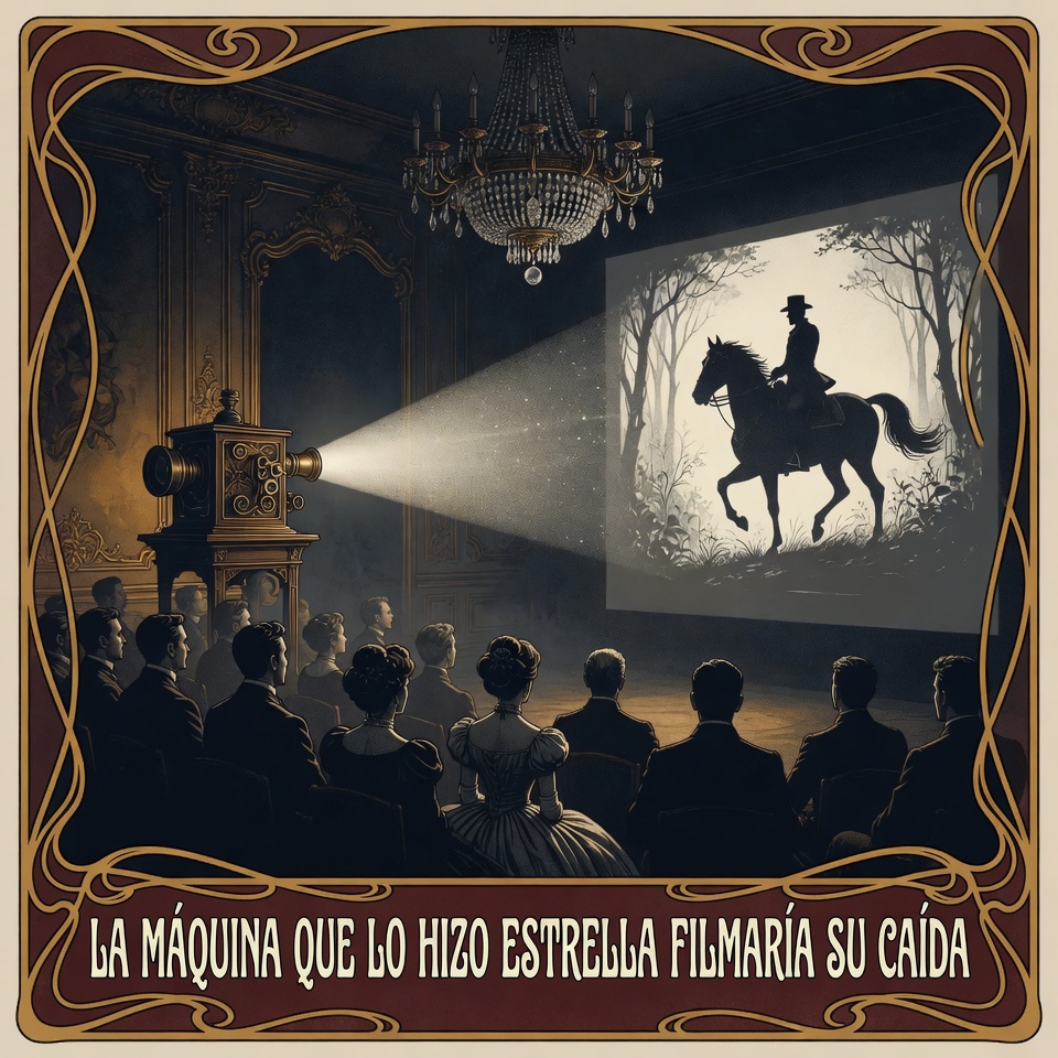 DonPorfirioDiaz's tweet photo. La primera película que se vio en México no se proyectó en un cine. Se proyectó en un castillo, para un dictador.

En diciembre de 1895, los hermanos Lumière estrenaron el cinematógrafo en París. Ocho meses después, dos de sus enviados —Claude Ferdinand Bon Bernard y un joven de veinticinco años, Gabriel Veyre— trajeron el invento a México. Y la noche del 6 de agosto de 1896, en un salón del Castillo de Chapultepec, proyectaron las primeras imágenes en movimiento ante Porfirio Díaz, su familia y su gabinete. Díaz fue, así, el primer espectador de cine del país. La prensa contó que los asistentes quedaron maravillados; comparaban aquello con la magia. La función pública vino diez días después, el 14 de agosto, en el entresuelo de una droguería en la calle de Plateros, hoy Madero, a cincuenta centavos la entrada.

Pero Díaz no vio en el cinematógrafo un arte. Vio una herramienta de propaganda. Entendió de inmediato la ventaja de que su imagen filmada se difundiera por todo el país y el mundo. Y mandó que lo filmaran en todo: paseando a caballo por Chapultepec, despidiéndose de sus ministros, recorriendo el zócalo. Incluso se filmó a doña Carmen, su esposa, en carruaje, y una escena en los baños de Pane. Así, Porfirio Díaz se convirtió en la primera estrella del cine mexicano. La máquina lo consagró.

Y aquí viene lo que da vueltas. Esa misma máquina que empezó filmando al dictador sobre su caballo terminaría filmando su caída. Quince años después, la Revolución que derrocó a Díaz se convirtió en el primer acontecimiento histórico plenamente documentado en el cine: había cámaras de los dos bandos grabando la guerra en su contra. El cine mexicano nació retratando a Porfirio Díaz como una figura gloriosa, y su primera gran historia fue, precisamente, su derrumbe.

El aparato que lo coronó mágicamente en un salón de Chapultepec en 1896 grabó, unos años más tarde, el camino de su exilio.

¿Cuántos han creído que dominan a la máquina que los aplaude, sin ver que esa misma máquina grabará el día de su caída?