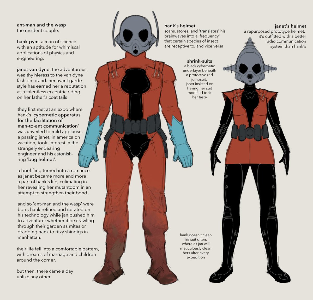 milkydraws8's tweet photo. sci-fi couple https://t.co/zEfJavwyxK