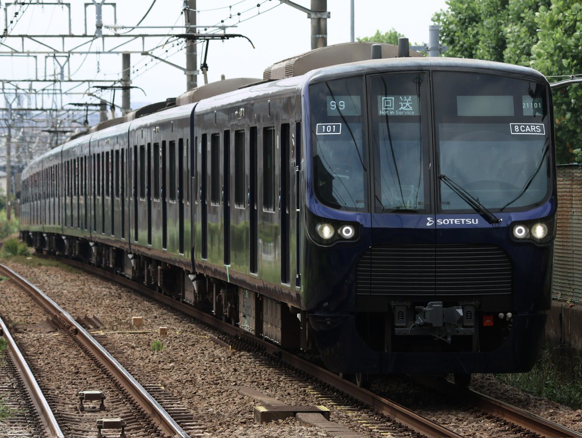 k1na50's tweet photo. 2026/07/31
21101×8 かしわ台出場試運転

7月最後のかしわ台出場は21000系トップナンバーに https://t.co/OW8FNqOJXZ