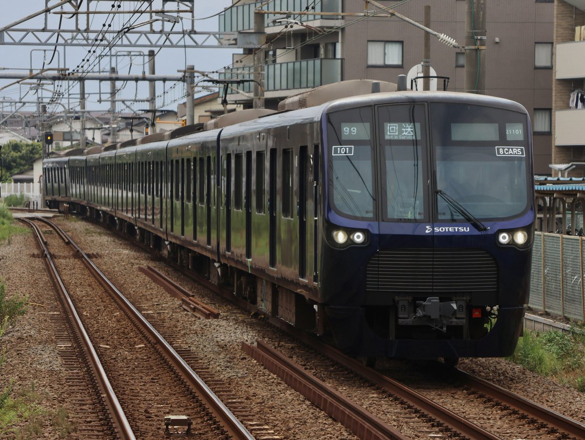 k1na50's tweet photo. 2026/07/31
21101×8 かしわ台出場試運転

7月最後のかしわ台出場は21000系トップナンバーに https://t.co/OW8FNqOJXZ