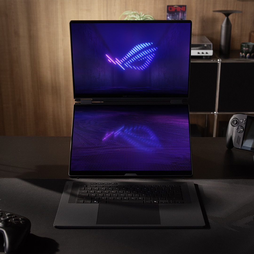 ROG_ANZ's tweet photo. Dual-Screen Mode turns the ROG Zephyrus Duo into a 21-inch+ workspace. More room, less alt-tabbing, built for the days you're juggling everything at once.
Learn more 👉 https://t.co/FvWHzdUekn
#DuoItAll https://t.co/8Fwd2MHqJf
