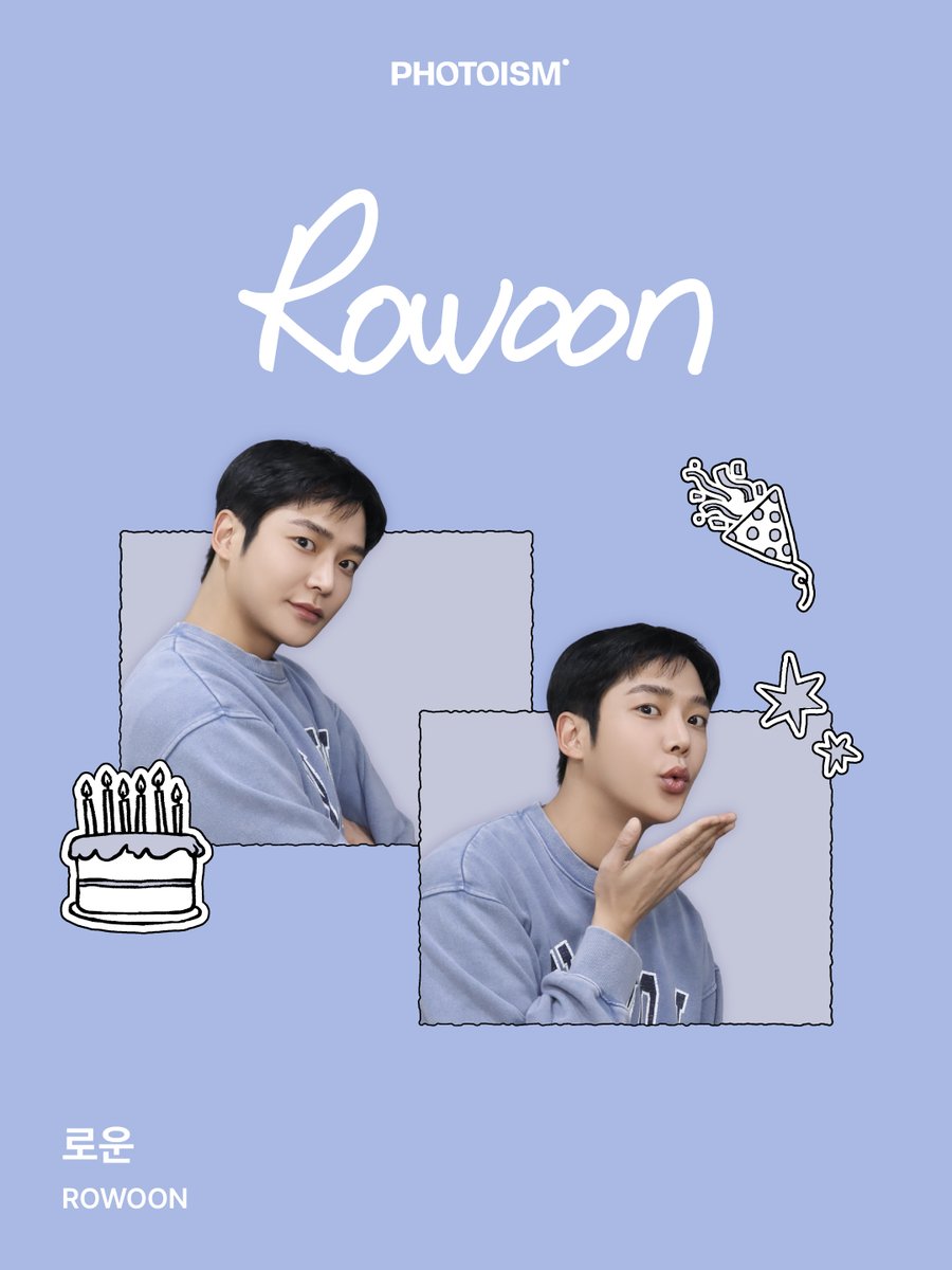 photoism_global's tweet photo. PHOTOISM X ROWOON
ARTIST FRAME OPEN !

The <ROWOON> artist frame will be released on PHOTOISM to celebrate his birthday.
📅 26.08.01 – 26.09.01 (KST)

📍 Only at Photoism stores.

Hotel or shopping mall pop-up locations excluded.
ONLY IN PHOTOISM https://t.co/Q861wBFeV5