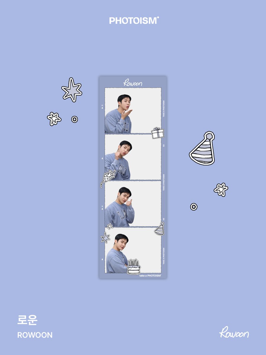 photoism_global's tweet photo. PHOTOISM X ROWOON
ARTIST FRAME OPEN !

The <ROWOON> artist frame will be released on PHOTOISM to celebrate his birthday.
📅 26.08.01 – 26.09.01 (KST)

📍 Only at Photoism stores.

Hotel or shopping mall pop-up locations excluded.
ONLY IN PHOTOISM https://t.co/Q861wBFeV5