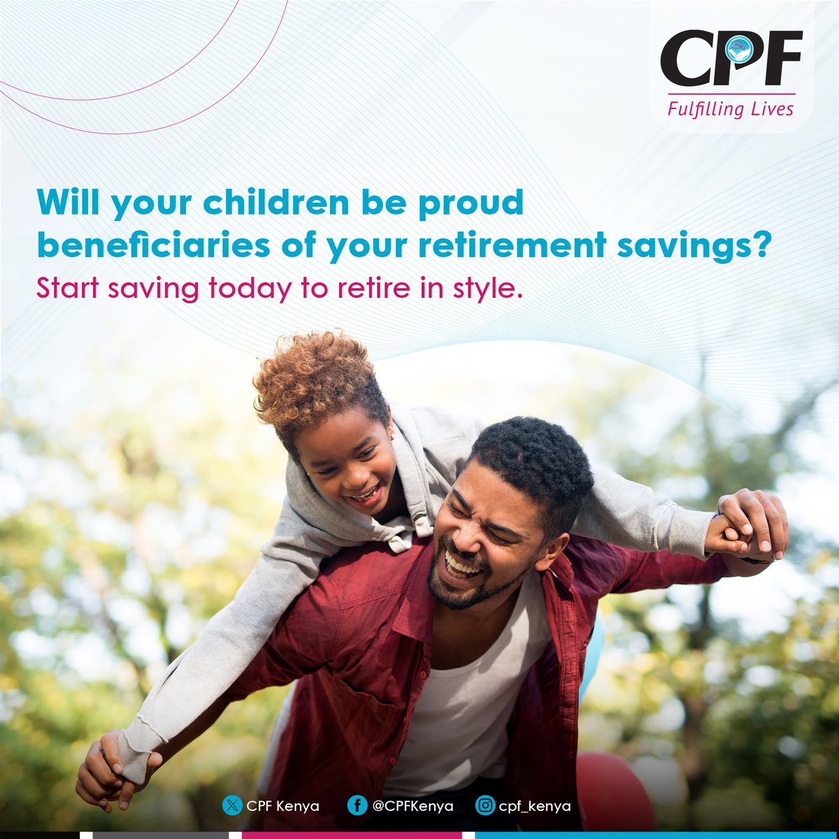 cpf_kenya's tweet photo. Plan, Prepare and Expect to win always. Have you set up a Trust Fund for your child? CPF Mwamba Trust Fund will get you started as we walk the journey with you for your children's future. #fulfillinglives https://t.co/tuCqp0vvuM