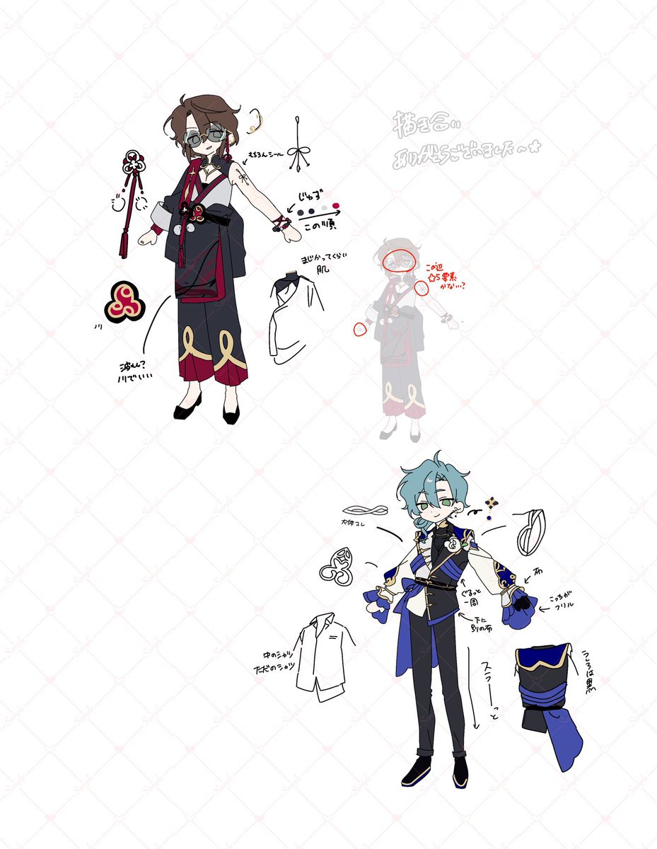 mememura_000's tweet photo. #描き合い募集

短期で描き合いできる方探してます！詳細は4枚目〜

求:ドルパOCイラスト
納期:即日〜3日or１週間
人数:1〜4人

メディアから絵柄わかる方のみ♡巡回！
リプやDMなどでも🆗 https://t.co/0KagGuKEZ4