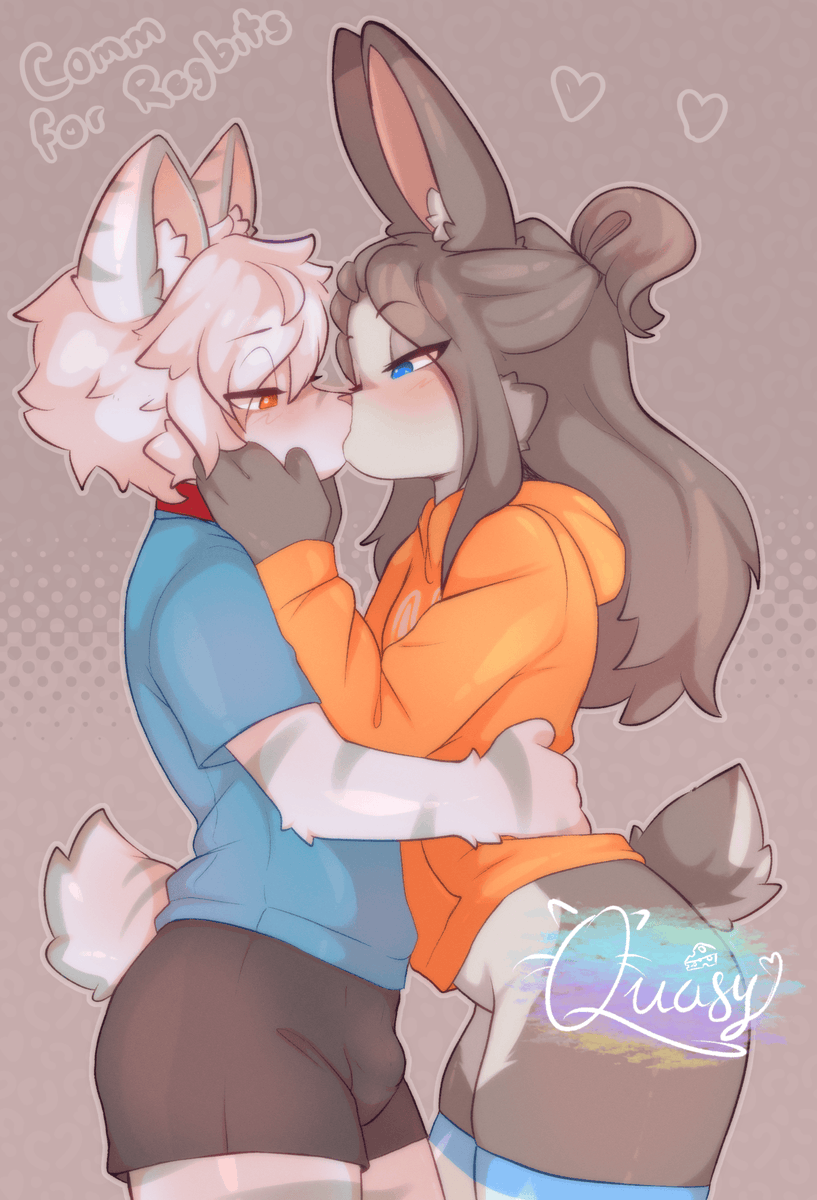 QuasyArt's tweet photo. couple commission 💜 #VGenComm https://t.co/p0eOyLYv4j