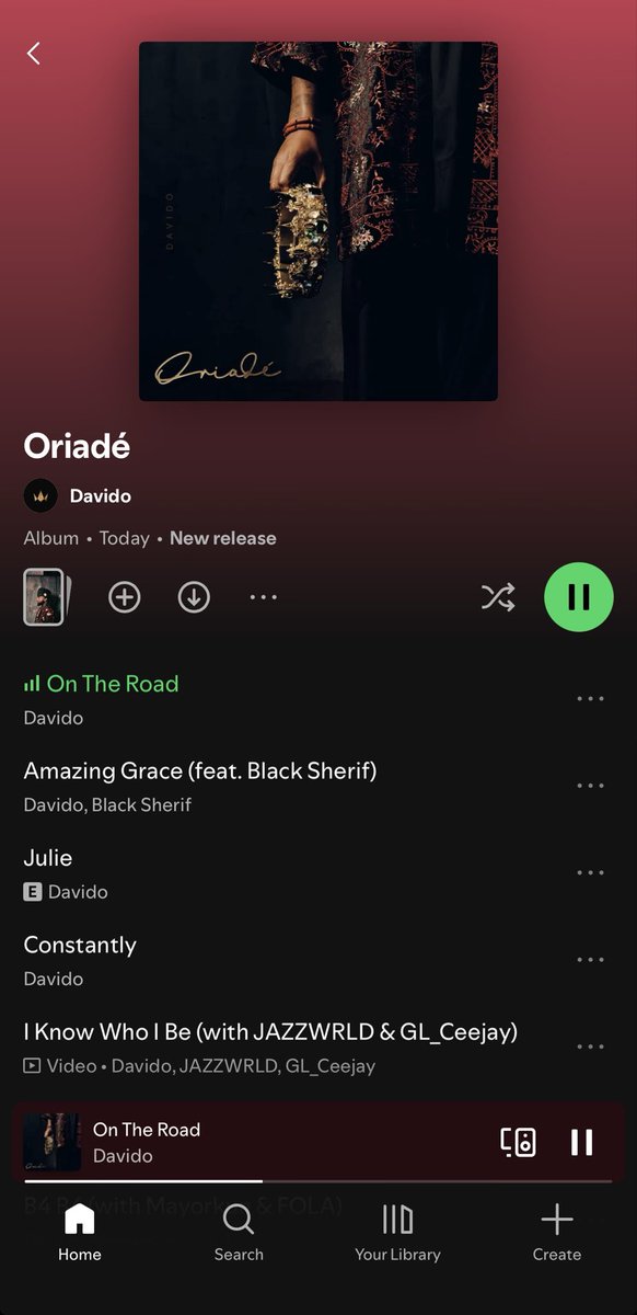 _AsiwajuLerry's tweet photo. Woke up to a new Davido album!!! 👑🔥 https://t.co/5DJeVUFcgz