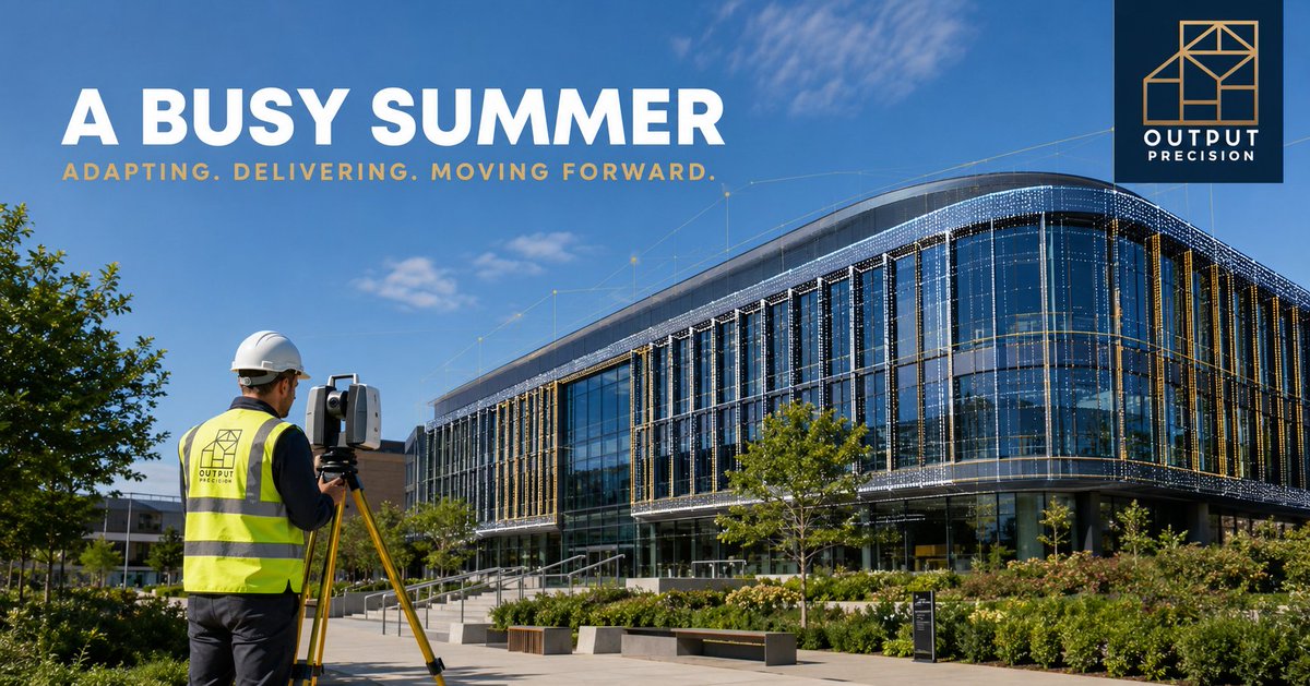 outputprecision's tweet photo. A busy summer at Output Precision! Our plans may have changed slightly, but the team continues to deliver great projects and support our clients. More news coming soon!

🌐 https://t.co/ZMVAyg5kSO

#LaserScanning #ScanToBIM #LandSurveying #BIM https://t.co/MeVwgChRR1