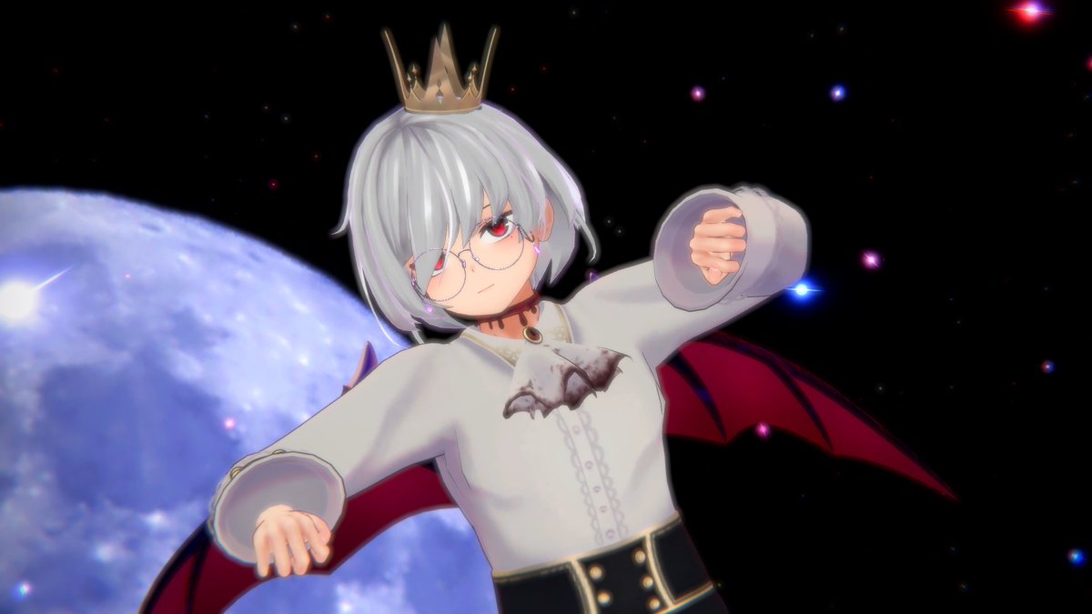 YoHq_vrc's tweet photo. キャロルくんも撮った〜
#VRchat https://t.co/9LVh85Rn2g