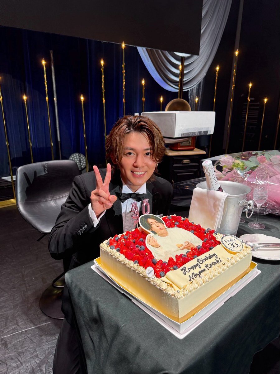 fan_wearewest7's tweet photo. Hello, 30s
～Nozomu's 30th Birthday Party～
⁡
ありがとうございました🫶
⁡
皆様のおかげで
⁡
これ以上ない
最高最大の30代の幕開けとなりました☺️
⁡
これからもどうぞ
よろしくお願いします！

小瀧望 

#WESTꓸ
#小瀧望 
#小瀧望誕生祭2026 https://t.co/N6IcuOLcwP