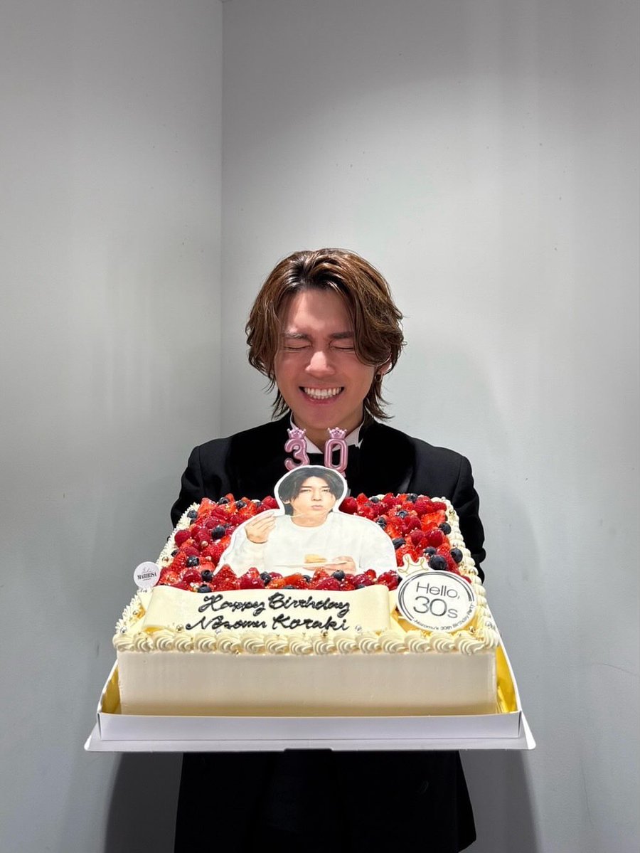fan_wearewest7's tweet photo. Hello, 30s
～Nozomu's 30th Birthday Party～
⁡
ありがとうございました🫶
⁡
皆様のおかげで
⁡
これ以上ない
最高最大の30代の幕開けとなりました☺️
⁡
これからもどうぞ
よろしくお願いします！

小瀧望 

#WESTꓸ
#小瀧望 
#小瀧望誕生祭2026 https://t.co/N6IcuOLcwP