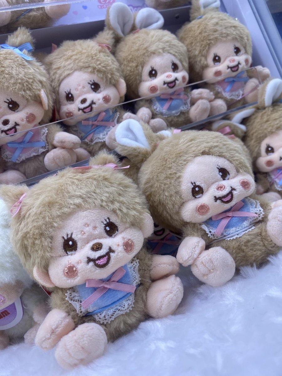 GiGO_Ariake's tweet photo. 【新着景品情報】

#モンチッチ　スゥイートシュガー　マスコット
 
入荷いたしました🐒🎀

ぜひゲットしてくださいね🎶
ご来店お待ちしております。

#モンチッチ　
#GiGOのお店 
#ＧｉＧＯ有明ガーデン https://t.co/1gAE1ir11L
