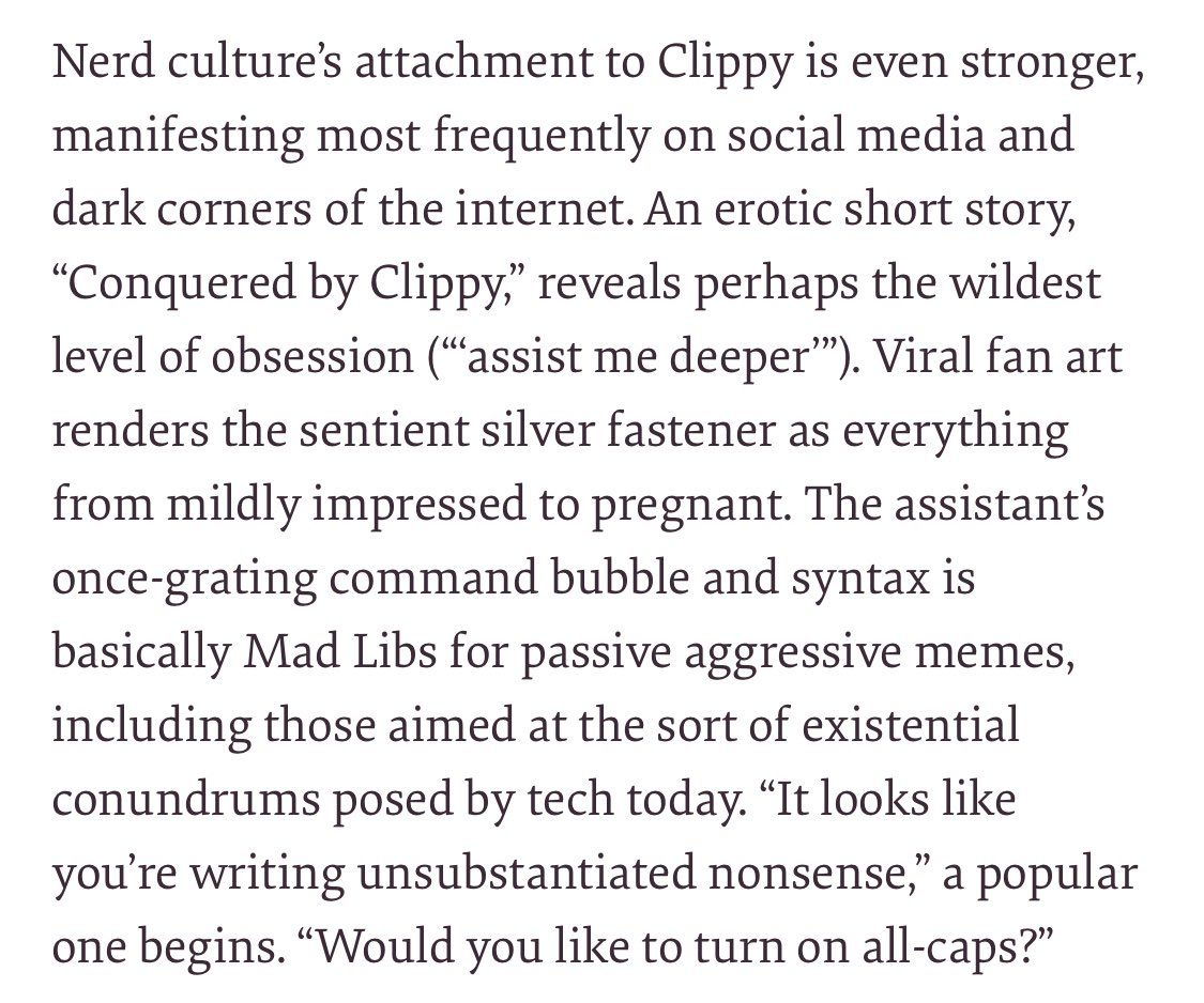 ClippyRH's tweet photo. The lore is deep on $CLIPPY. https://t.co/CyTEhzcRZb