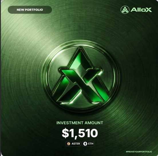stevens12240's tweet photo. Just proved my portfolio on @alloxdotai 🚀

#ProveYourPortfolio #AlloX https://t.co/tMXStxjJVW