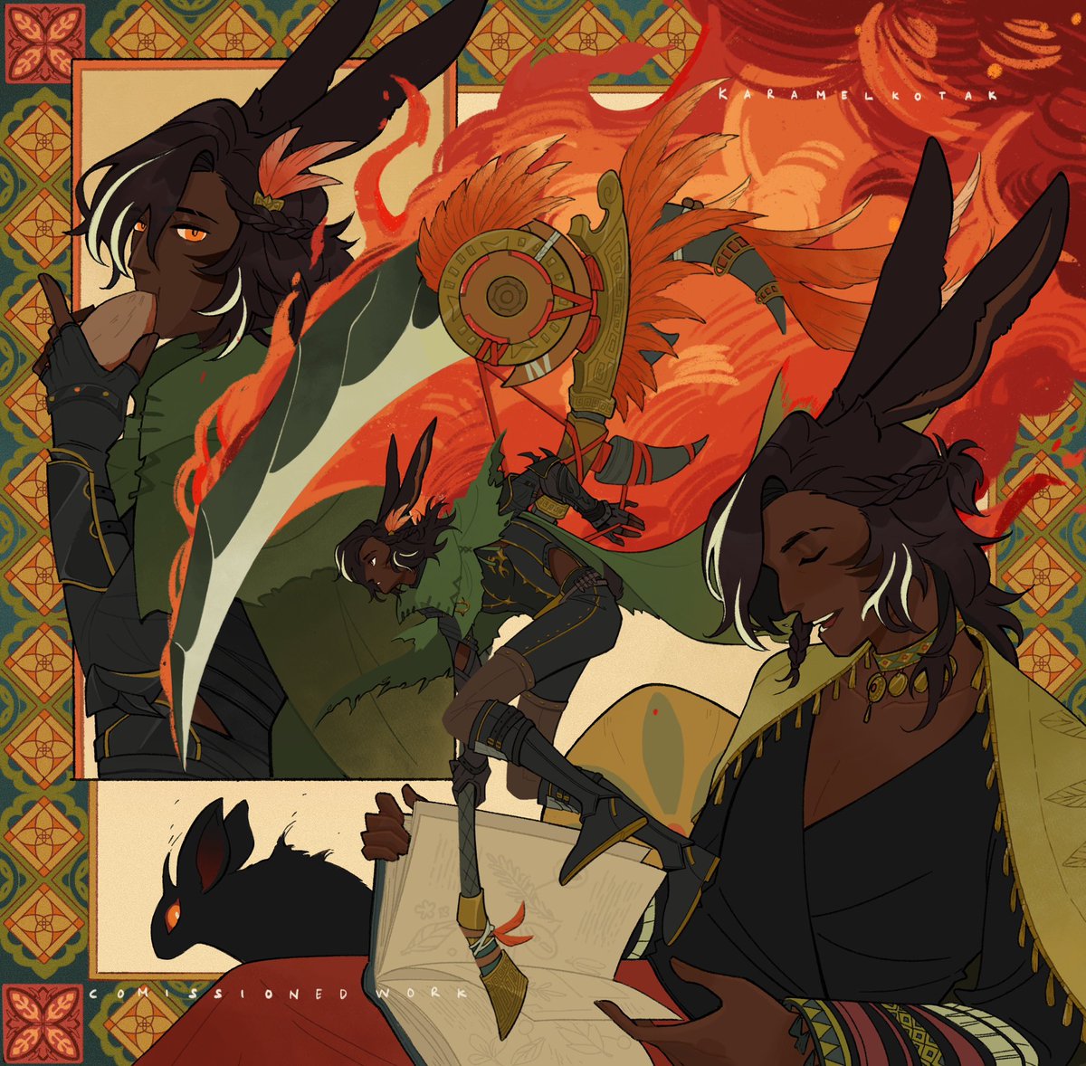 karamelkotak's tweet photo. cmsn for @/akadaemianyder ❤️‍🔥🪶 https://t.co/lZeOi5SwID