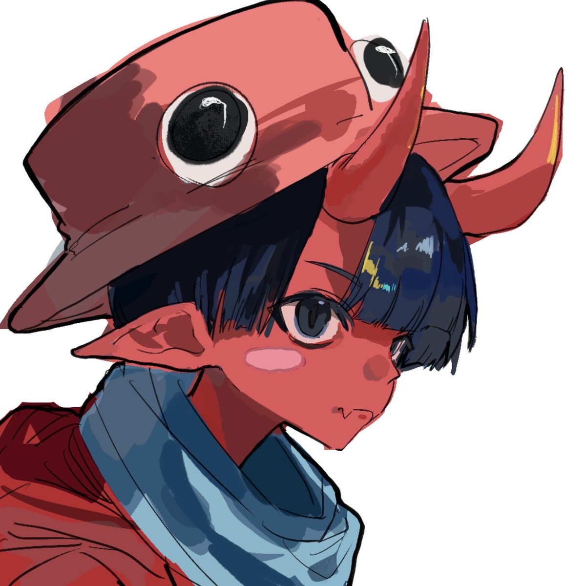 _v1_23's tweet photo. #50人イラフト
顔 https://t.co/ZPsS6CHo6j
