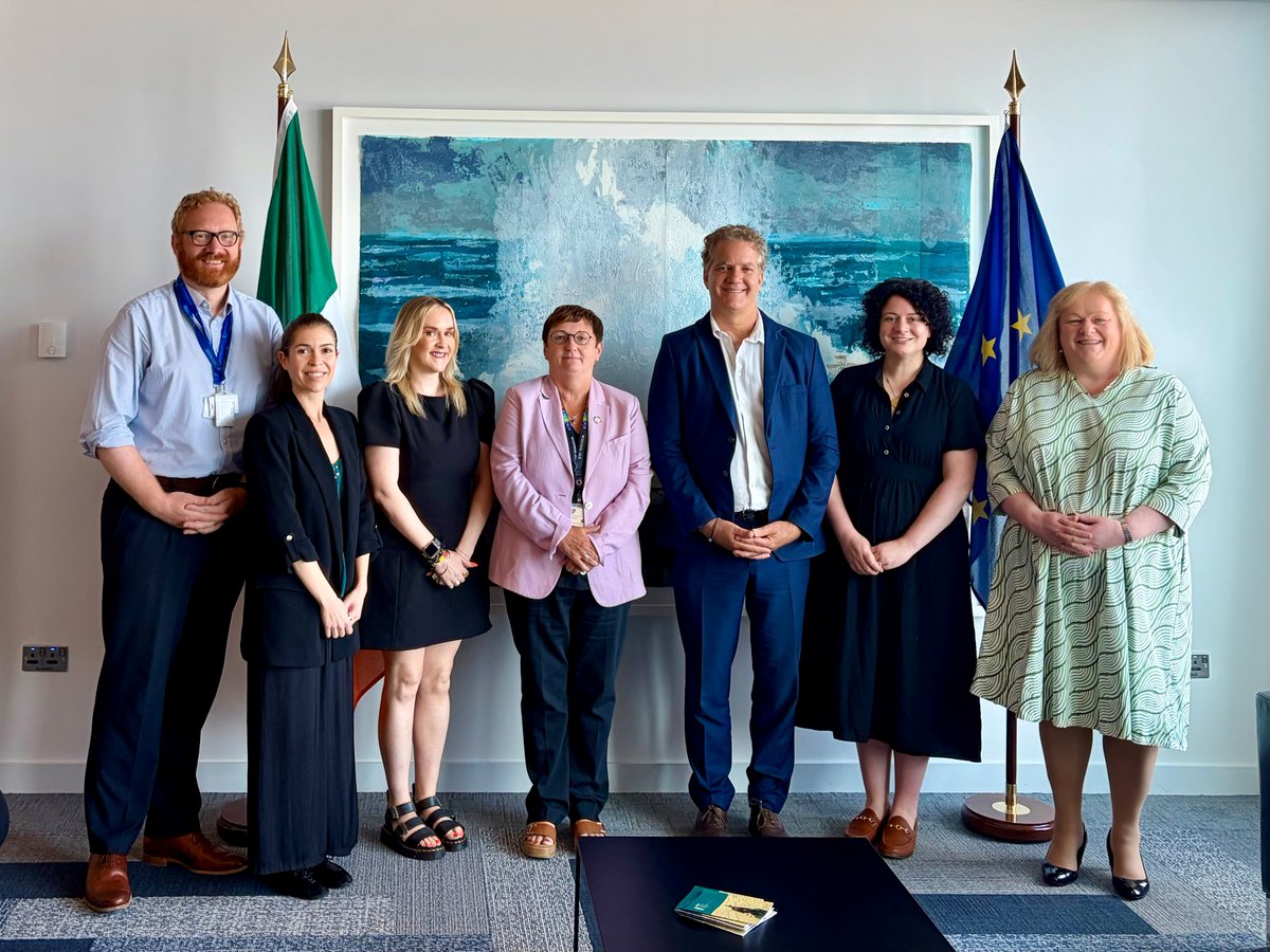 AndyBUNICEF's tweet photo. Final stop: Ireland! 🇮🇪
Valuable discussions with @Irish_Aid and @UNICEFIreland on:
🔹 A strong ONE UN
 🔹 Joint programmes
 🔹 Adolescent girls, gender and nutrition
 🔹 Corporate and philanthropic partnerships
Thanks for the continued partnership in Liberia. #ForEveryChild https://t.co/M89zHpL0rV