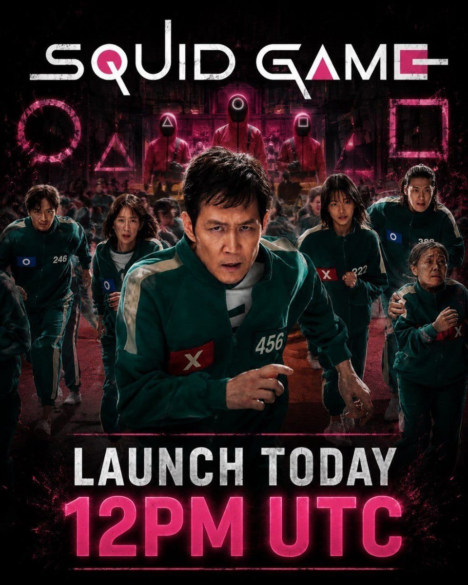 SQUIDGAME_BNB's tweet photo. ○△□ THE FINAL ROUND ○△□

Launch: 12:00 UTC  TODAY
CA: 0x43b5e0049388f5131c3c5fc3c986a5ce41dc6666
Tax: 3 / 3

The players are inside.
The door is open for the rest of you.

Only this account posts the CA.
Any other CA is a scam.

○△□ https://t.co/S53iBQt4wm