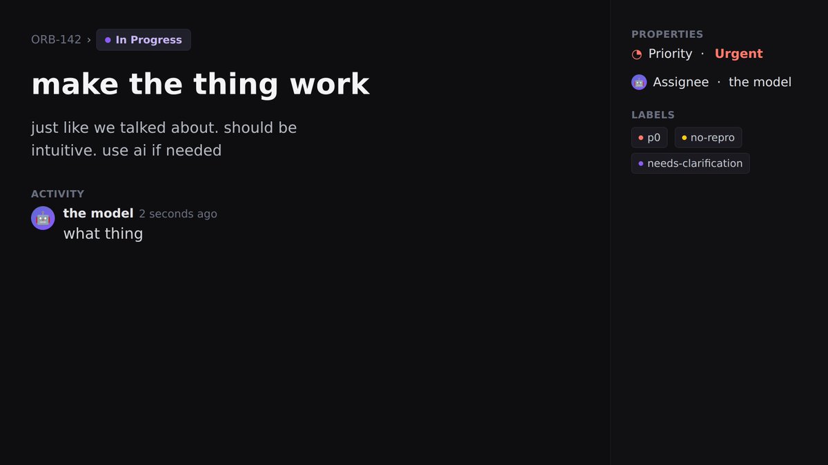 lusineweb3's tweet photo. prompt engineering was always just writing clearly.

the people who wrote good briefs picked it up in a week. the people who wrote vague tickets are now writing vague prompts and blaming the model.

tell me i'm wrong. https://t.co/dVkX3M2Eqj