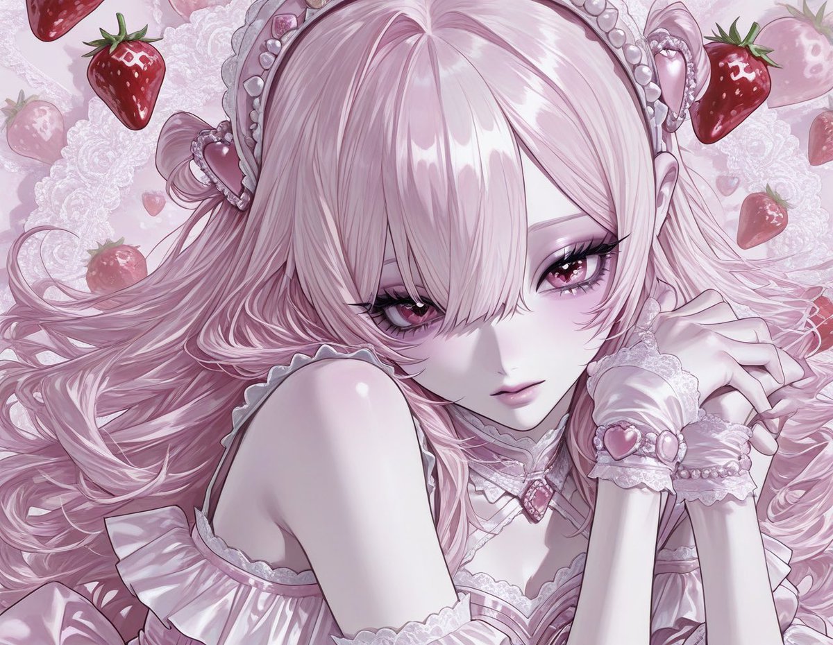 luv07rie's tweet photo. いちご🍓♡ https://t.co/3hs94LarXK