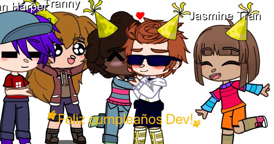 LauraRC1202's tweet photo. Feliz cumpleaños Dev! :D 🕶️🧡✨ #FOPNW #Devzel #Dev #Oc https://t.co/sXe6jenKqF