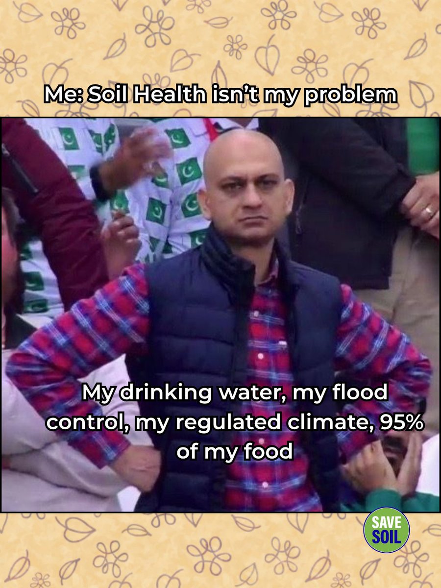 cpsavesoil's tweet photo. ...until we recognise that healthy soil underpins our food systems, regulates our water cycle, stores carbon, and supports biodiversity. Soil health is a shared responsibility because we all depend on it.
#SaveSoil https://t.co/DIdYSq9jrs
