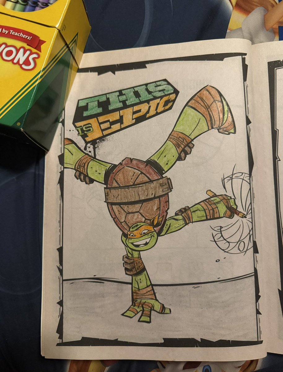 applkid's tweet photo. Yayy 🌈🖍️🐢 https://t.co/KMZWv0UCvO