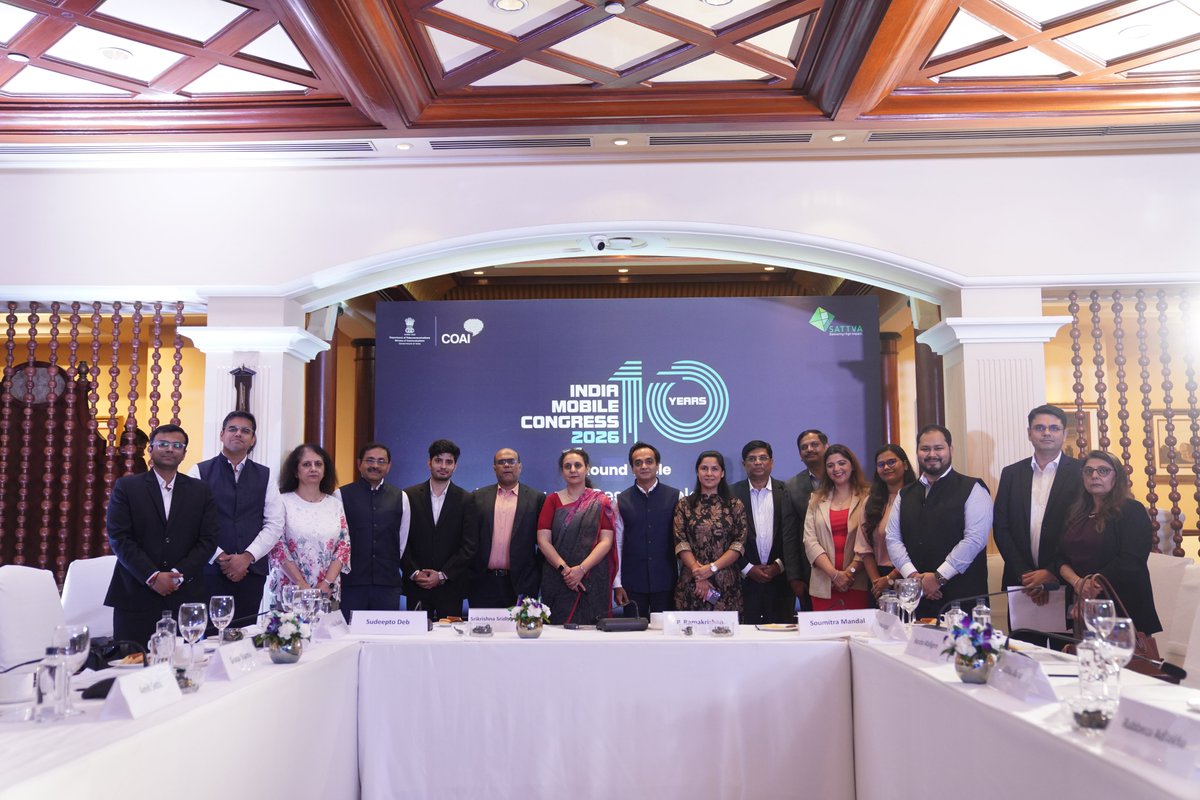 India Mobile Congress tweet media