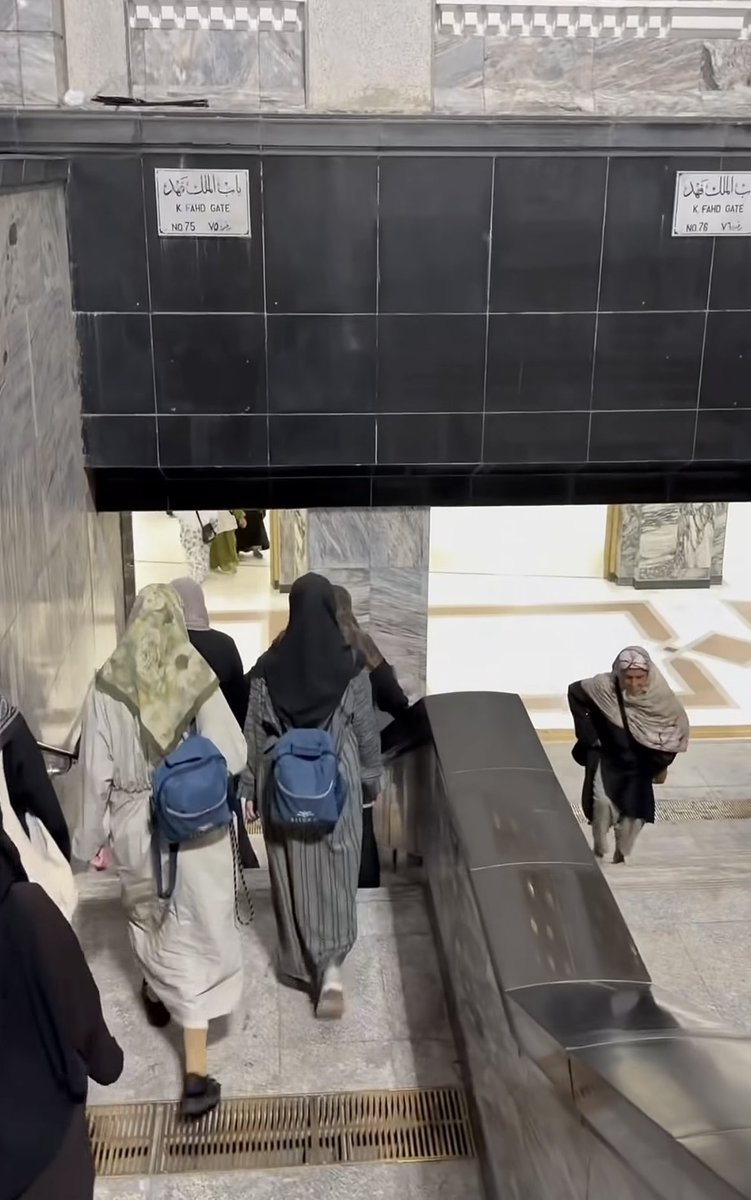 theholymosques's tweet photo. New update on women's access to Hijr Ismaeel (Hateem):

• Entry through gates 75, 76, &amp; 77

• Proceed to the waiting area

• Gates open at 2:00 AM

• Entry organized according to a group system

• Access timings for women: 6:00 AM – 9:00 AM

Note: Hateem is closed on Fridays https://t.co/Rcu6aTUJ3A
