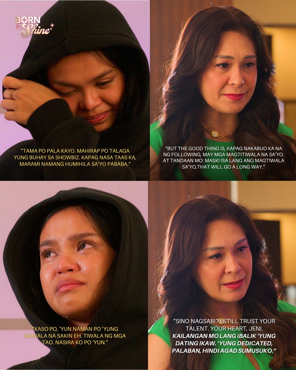 GMADrama's tweet photo. Never back down, never give up!
#BTSSecondChance #BornToShine https://t.co/OJWri3H1sn