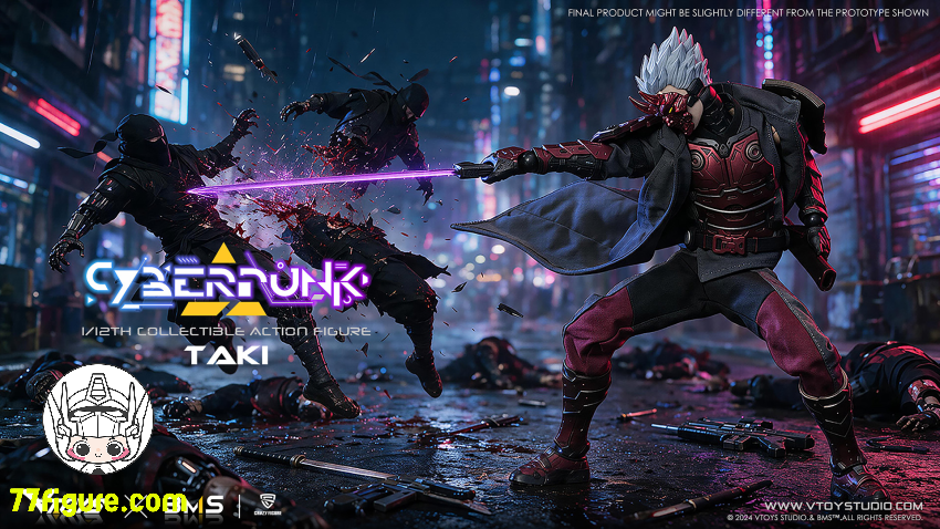 77figure's tweet photo. [予約商品] VToys 1/12 VSD012 BMS CF サイバーパンク 武士 紅刃の夜明け WF限定版 塗装済み可動フィギュア
素材：ABS、PVC、布
スケール：1/12
全額：14300円（税込み）
--------
👇詳細・アップデートのリンク👇
https://t.co/sgVHLtfz1s

#VToys #VTOYSVSD012 #サイバーパンク #可動フィギュア https://t.co/z2uuZJB37o