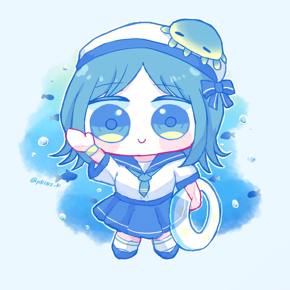 p0102_K's tweet photo. 7月は企画合わせて4枚でした◦°
#今月描いた絵を晒そうㅤ https://t.co/qnNkh4kc1T