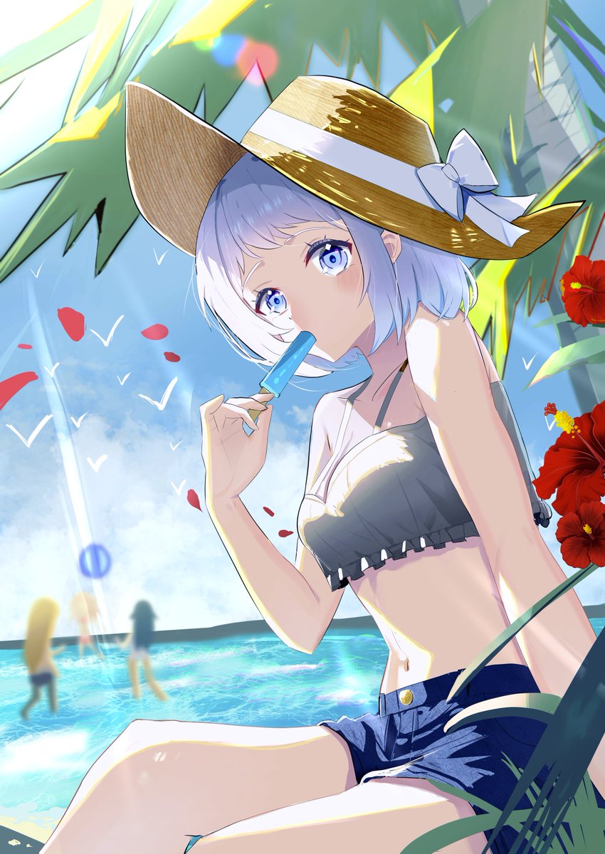 negialice39's tweet photo. #学マスFA
波間に咲く休息🌊🌺 https://t.co/OyaLZnePDj
