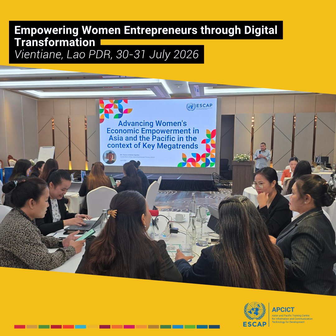 APCICT/ESCAP tweet media