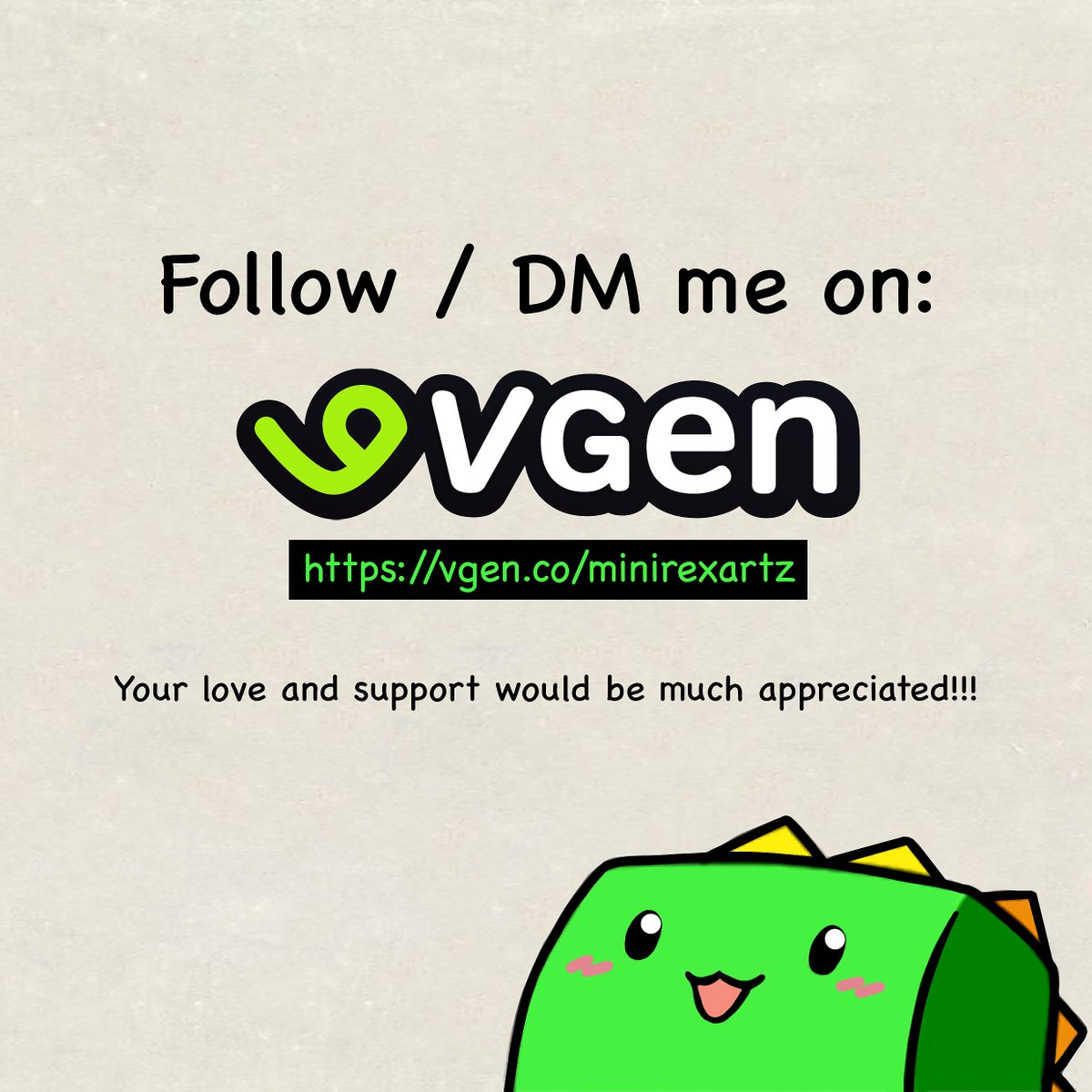 minirexartz's tweet photo. My very first VGen commission done for an Insta user
If you're interested in commissions like this, kindly DM me on VGen or give a follow to help support! Thank you~!! 🥰🙏❤️
VGen link in bio 👍
#vgencomm #commission #commissionsopen https://t.co/3nR7x9yQ1n