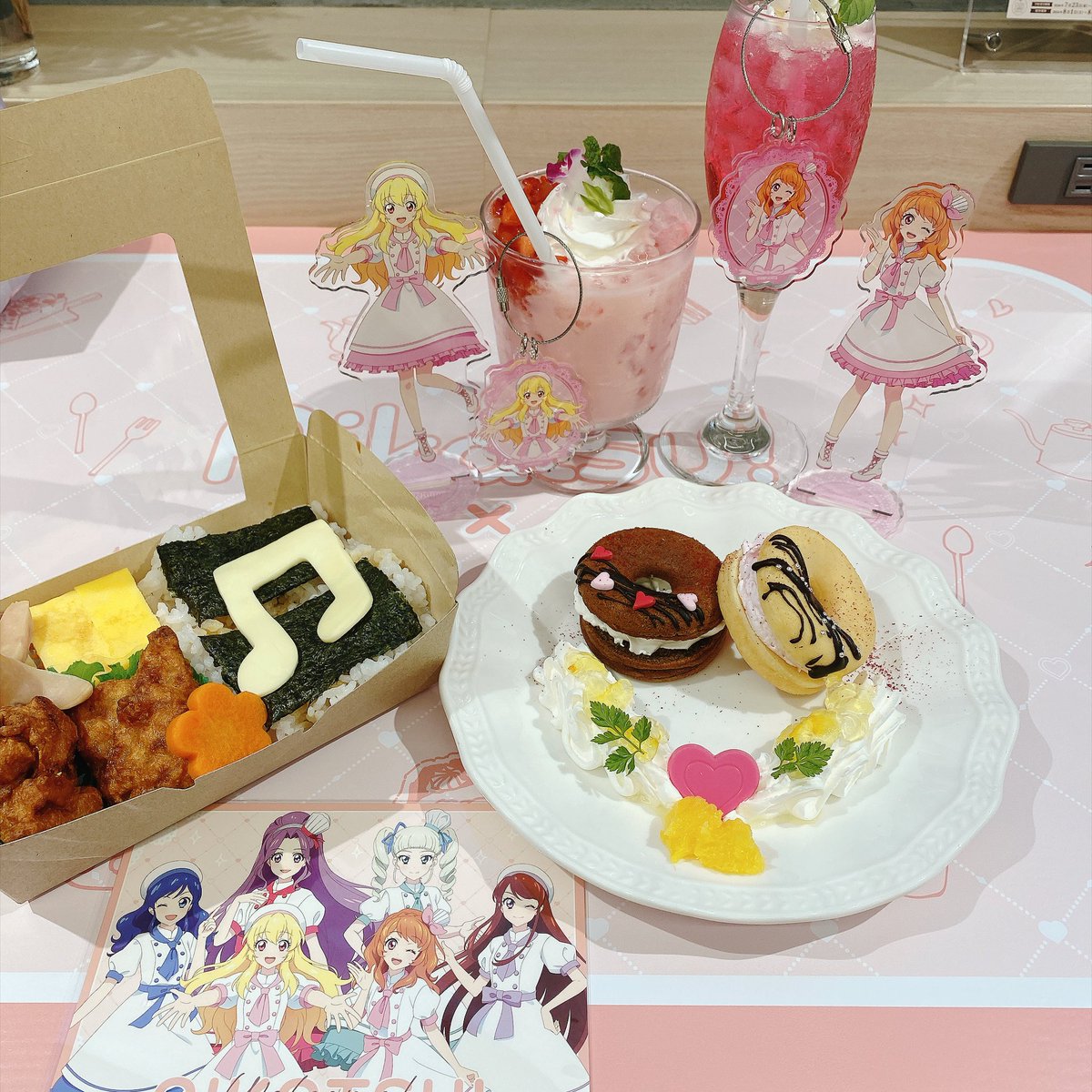 kuma_chan0's tweet photo. 🩷アイカツカフェ🩷
#アイカツ
#colycafe https://t.co/mzPR87jH3q