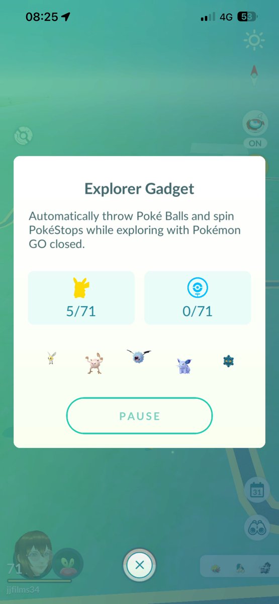joshjamestweets's tweet photo. @g47ix Mine’s not been working very well. I’ve passed 7 pokestops and it’s not spun any. And it’s only caught 5 pokemon so far. I’m pretty sure more would have been available if I just opened the game. https://t.co/PV9ia9g2lM
