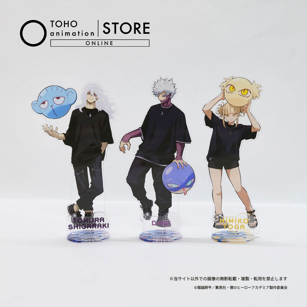 TOHOanimeSTORE's tweet photo. 【#僕のヒーローアカデミア】

　／
📢好評販売中！
　＼
アニマルビーチボールの第2弾グッズ！
新たに敵〈ヴィラン〉の3キャラクターが追加され、
充実のラインナップに⛱️

第1弾の一部商品の再販も！

👇気になるラインナップはこちら👇
https://t.co/GU8CYdoHeW 

#ヒロアカ #heroaca_a https://t.co/pqGZL9PSvN