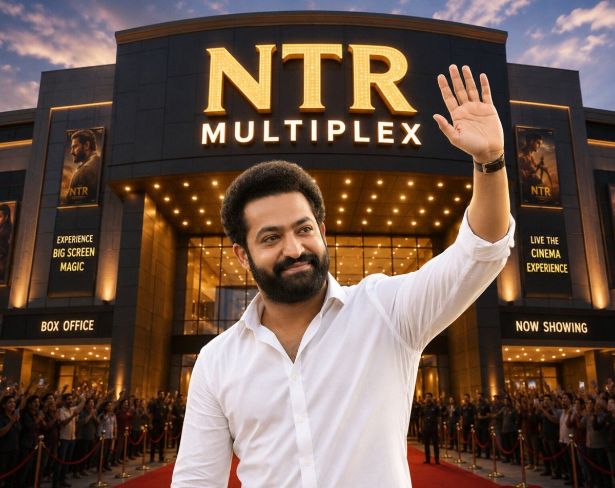 SivaKri70743659's tweet photo. Life long mana theatre loney movies chusta anna @tarak9999 😉😍💛
#NTRMULTIPLEX 🐯 https://t.co/29mjyCUV17