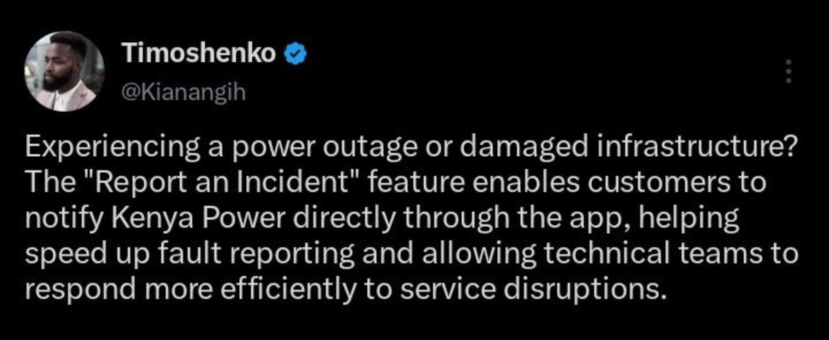 Its_Roddie's tweet photo. Tumia the “Report an Incident” feature 😂 https://t.co/mp9SzIyvBS