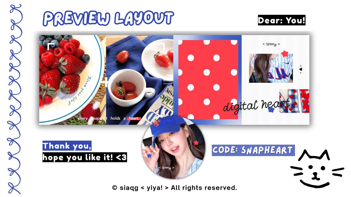 siaqg's tweet photo. boleh minta tolong retweet? thanks ♡ 

kenalan yuk? 👀⭐ aku punya anak baru bernama < snapheart > 🏹💗 tolong cintai banyak-banyak yaa! layout bao shangen, wonyoung, dan seonghyeon ufs .. ❥ 

ada open titip ( optip ) with special price 8.000, scroll down! <3 #zonauang https://t.co/MDqXkl8K6W