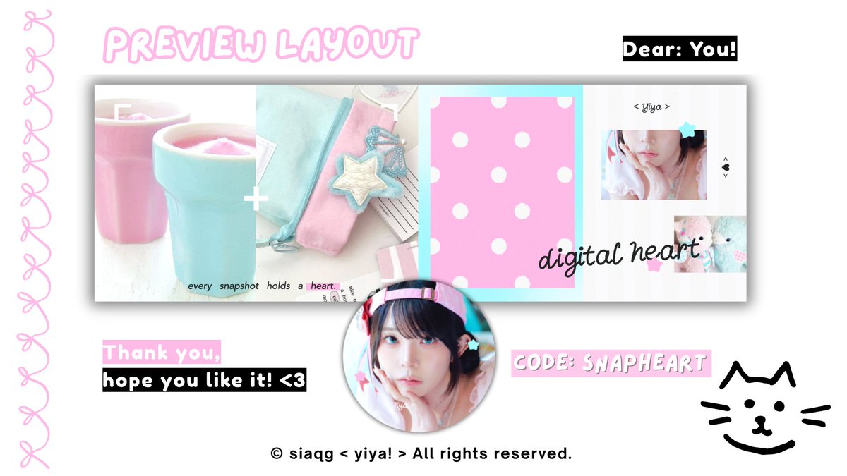 siaqg's tweet photo. boleh minta tolong retweet? thanks ♡ 

kenalan yuk? 👀⭐ aku punya anak baru bernama < snapheart > 🏹💗 tolong cintai banyak-banyak yaa! layout bao shangen, wonyoung, dan seonghyeon ufs .. ❥ 

ada open titip ( optip ) with special price 8.000, scroll down! <3 #zonauang https://t.co/MDqXkl8K6W