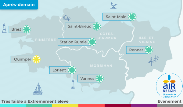 Air_Breizh's tweet photo. Indices Pollen du 31/07/2026 pour la région Bretagne.
Retrouvez plus d'informations en allant sur https://t.co/j5TZEQKMID
Pour un indice Pollen sur votre territoire : https://t.co/BXL099cnaq
#QualiteAir #AASQA https://t.co/rMrVOQ29B5