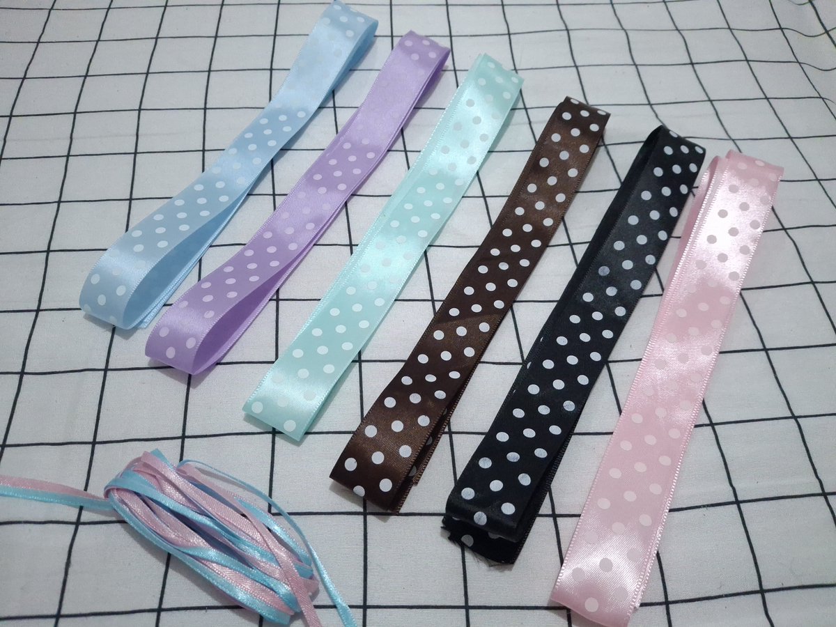 _aizyvs's tweet photo. finally got these cute ribbons, bought it sa orange app 🍊 so muraaaaa &amp; nice quality ~

here's the link: https://t.co/HbrPF2mLdQ https://t.co/tuPfBKpglK