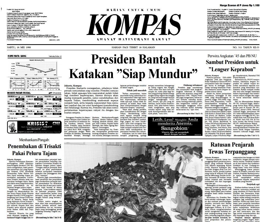 zhil_arf's tweet photo. Harus kita ingat bahwa Soeharto tidak bodoh. Jahat, iya. Korup, iya. Bodoh? Tidak.

Tapi meskipun tidak bodoh, Soeharto dan para "teknokrat jenius" nya tetap saja gagal total.

Bayangkan jika kita dipimpin Soeharto lagi, tapi versi yang bodoh dan anti-sains. Robohlah negara ini.

Seburuk-buruknya 1997-1998, Indonesia masih berdiri dan tidak roboh seperti Yugoslavia. Setelah Soeharto digulingkan, Habibie dan para teknokratnya berhasil mengendalikan situasi. Ini hanya bisa terjadi karena teknokratnya masih ada dan tidak dibasmi suatu rezim fasis yang sombong, belagu, dan anti-sains.