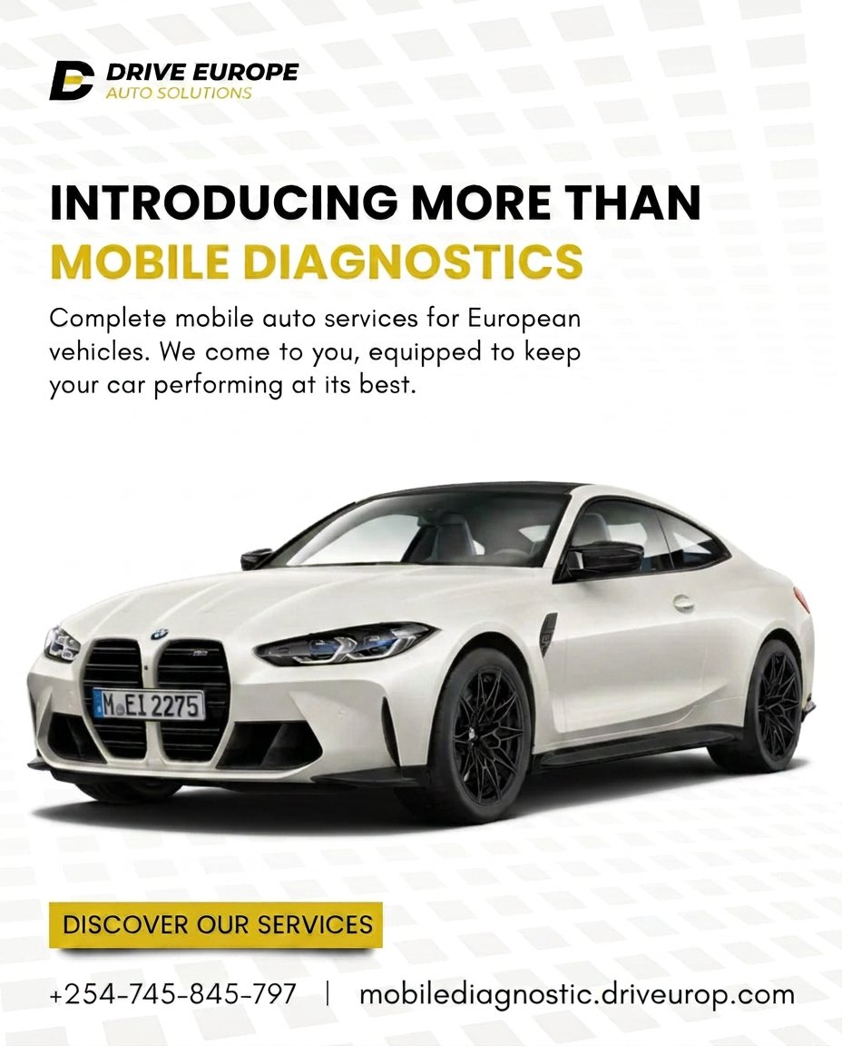 driveurope's tweet photo. Drive Europe Auto Solutions brings complete mobile care for your European vehicle right to your doorstep. From advanced diagnostics to expert servicing, we keep your car performing at its best without disrupting your day. https://t.co/HKM8FNWpyr