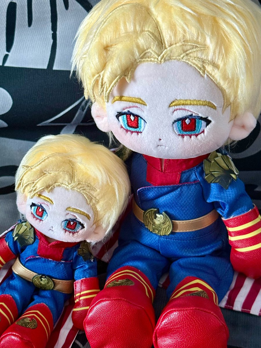 fook0602's tweet photo. ⚠️At least 20 orders are needed for the 15cm mini dolls to enter production, or these babies will be canceled. Please help save our babies!😭

（The big dolls have enough orders already, no need to worry）#homelander #Homelander #祖国人 #黑袍纠察队 #theboys #doll https://t.co/5eNqCaXFU3