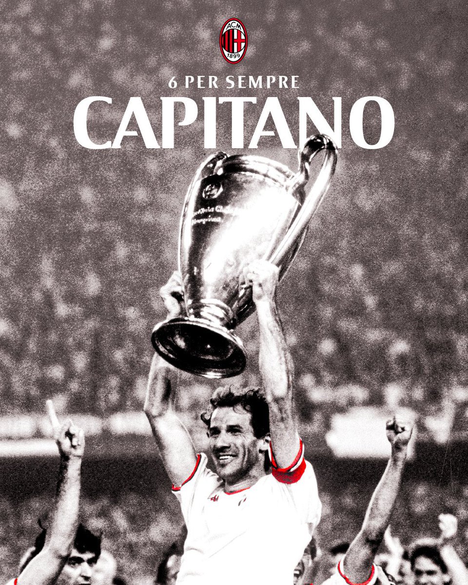 wgmi4l's tweet photo. One of the greats this game has seen. 

Fly high Baresi❤️ https://t.co/Ej6FniukbI