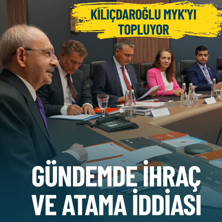 izgazete2's tweet photo. Kılıçdaroğlu MYK'yı topluyor: Gündemde ihraç ve atama iddiası
#Kılıçdaroğlu #MYKA
https://t.co/pH0jrumGRM https://t.co/Awmcvx6F1W